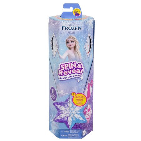 Muñeca Spin and Reveal Elsa Frozen Disney