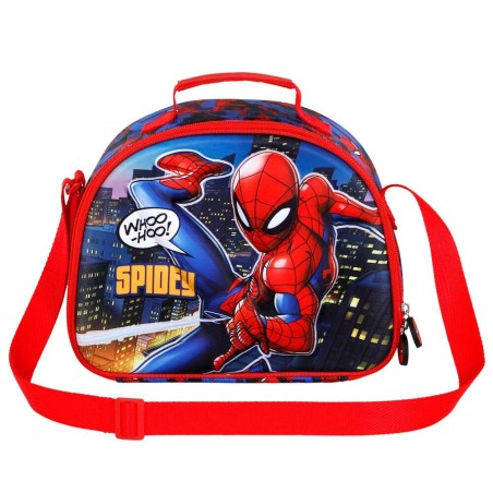 Bolsa portameriendas 3D Mighty Spiderman Marvel