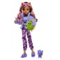 Muñeca Clawdeen Wolf Fiesta Pijama Monster High 25cm