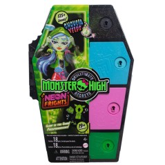 Muñeca Ghoulia Skullmate Secrets Neon Frights Monster High 25cm