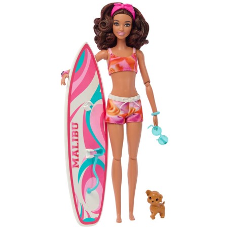 Muñeca Tabla Surf Barbie