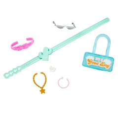 Muñeca Day & Play Mono Rosa Barbie