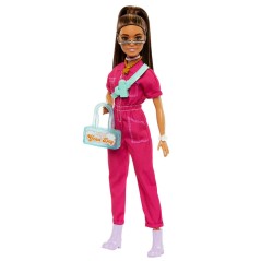 Muñeca Day & Play Mono Rosa Barbie