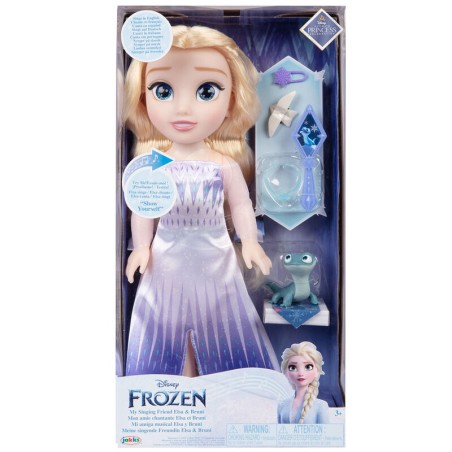 Muñeca Elsa Reina de las Nieves Frozen 2 Disney 38cm musical