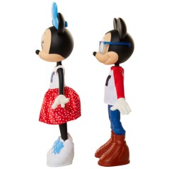 Blister 2 muñecas Minnie and Mickey Mouse 24cm