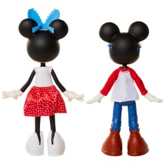 Blister 2 muñecas Minnie and Mickey Mouse 24cm