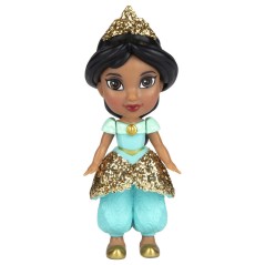 Muñeca con purpurina Princesas Disney 8cm surtido
