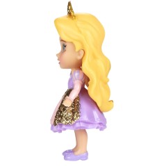 Muñeca con purpurina Princesas Disney 8cm surtido