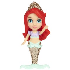 Muñeca con purpurina Princesas Disney 8cm surtido