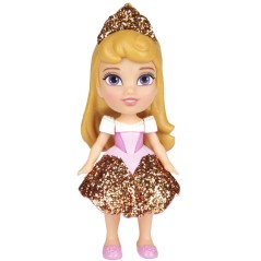 Muñeca con purpurina Princesas Disney 8cm surtido