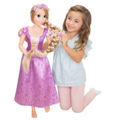 Muñeca Rapunzel Enredados Disney 80cm