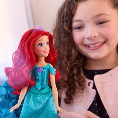 Muñeca Brillo Real Ariel La Sirenita Disney