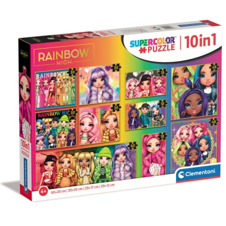 Puzzle Rainbow High 18+30+48+60pzs