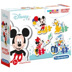 Puzzle My First Puzzle Mickey Disney 3-6-9-12pzs