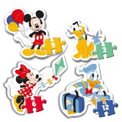 Puzzle My First Puzzle Mickey Disney 3-6-9-12pzs