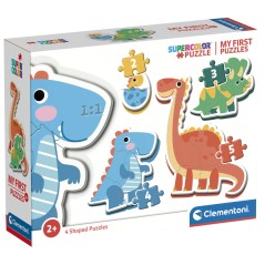 Puzzle Dinosaurios 2-3-4-5pzs