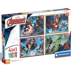 Puzzle Los Vengadores Avengers Marvel 12-16-20-24pzs