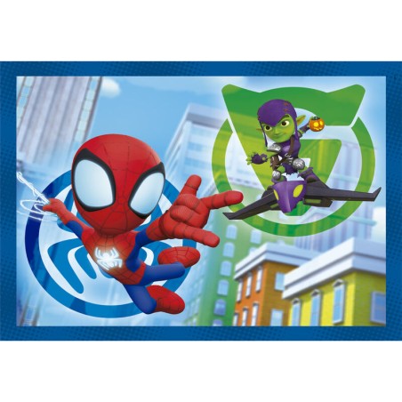 Puzzle Spidey and His Amazing Friends Marvel 12-16-20-24pzs