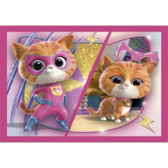 Puzzle SuperKitties Disney 12-16-20-24pzs