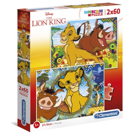 Puzzle El Rey Leon Disney 2x60pzs