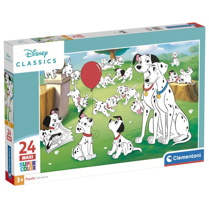 Puzzle maxi 101 Dalmatas Disney 24pzs