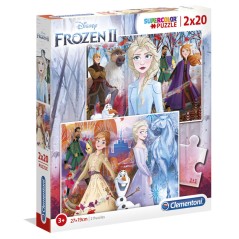 Puzzle Maxi Frozen Disney 2 2x20pzs