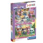 Puzzle SuperKitties Disney 2x20pzs