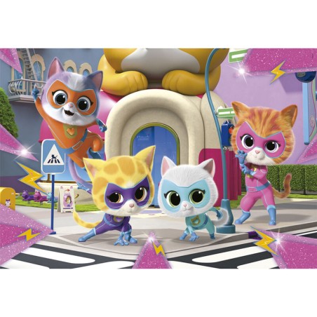 Puzzle SuperKitties Disney 2x20pzs