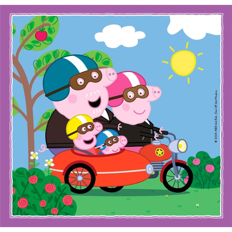 Puzzle Peppa Pig 3x48pzs