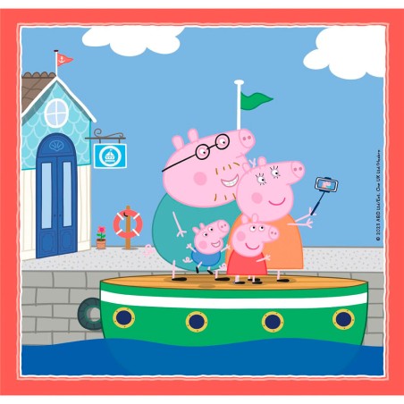 Puzzle Peppa Pig 3x48pzs