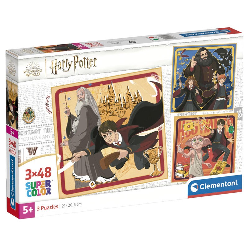 Puzzle Harry Potter 3x48pzs