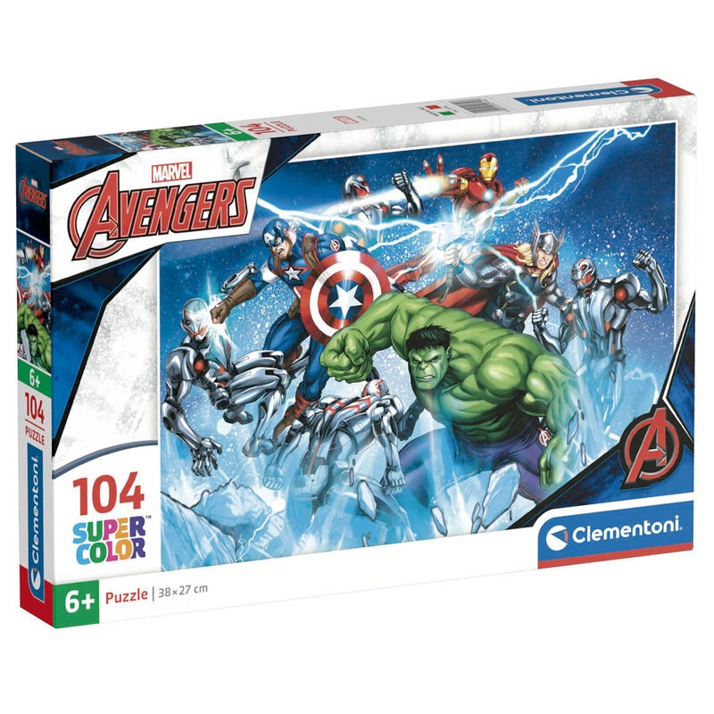 Puzzle Los Vengadores Avengers Marvel 104pzs