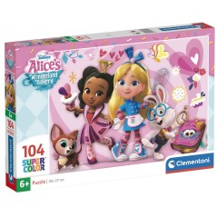 Puzzle Alice Wonderland Bakery Disney 104pzs