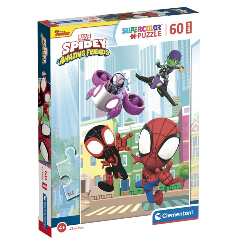 Puzzle maxi Spidey and His Amazing Friends Marvel 60pzs