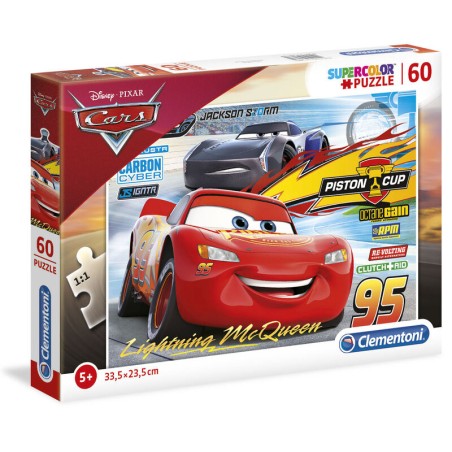 Puzzle Cars 3 Disney 60pzs