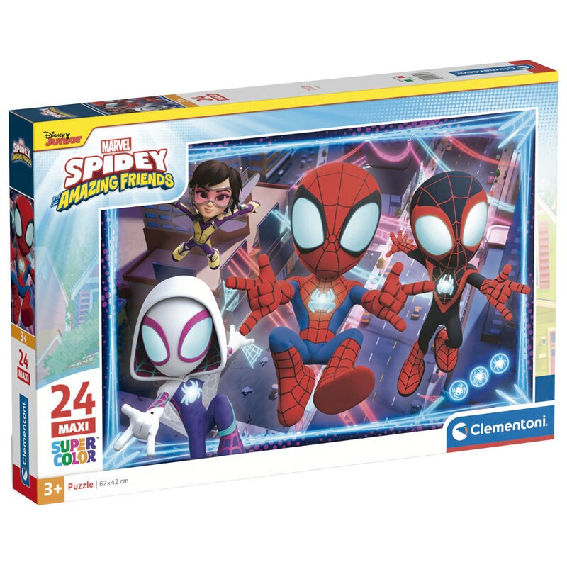 Puzzle Maxi Spidey Amazing Friends Marvel 24pzs