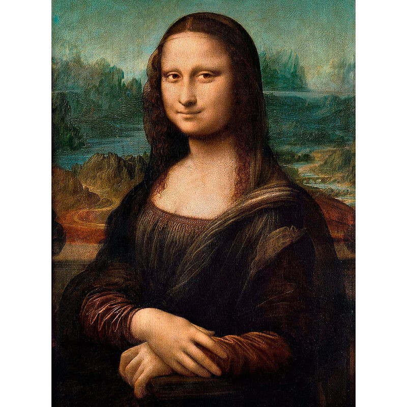 Puzzle Mona Lisa Leonardo Museo Louvre 1000pzs