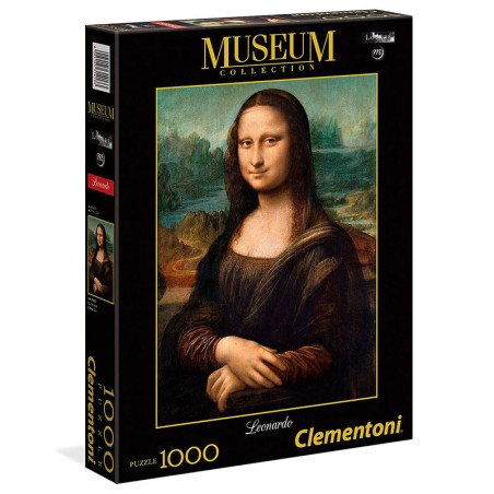 Puzzle Mona Lisa Leonardo Museo Louvre 1000pzs