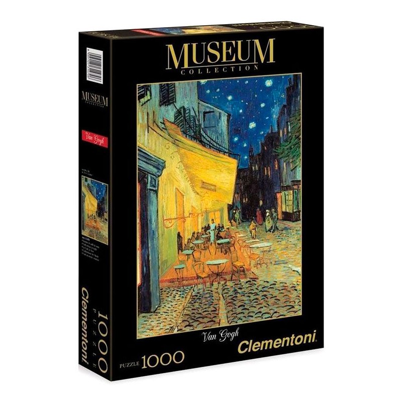 Puzzle Terraza de Cafe por la Noche Van Gogh Museum Collection 1000pzs