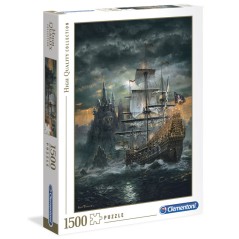 Puzzle Barco Pirata 1500pzs