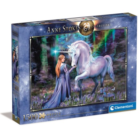 Puzzle Bluebell Wood Anne Stokes 1500pzs