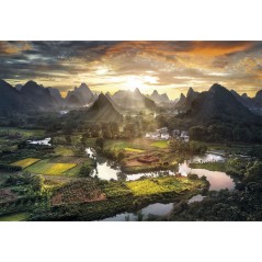 Puzzle High Quality View of China 2000pzs