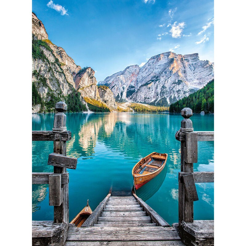 Puzzle Lago Braies 500pzs