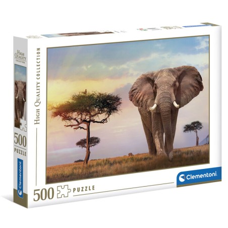 Puzzle Puesta de Sol en Africa 500pzs