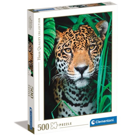 Puzzle Jaguar en la Jungla 500pzs