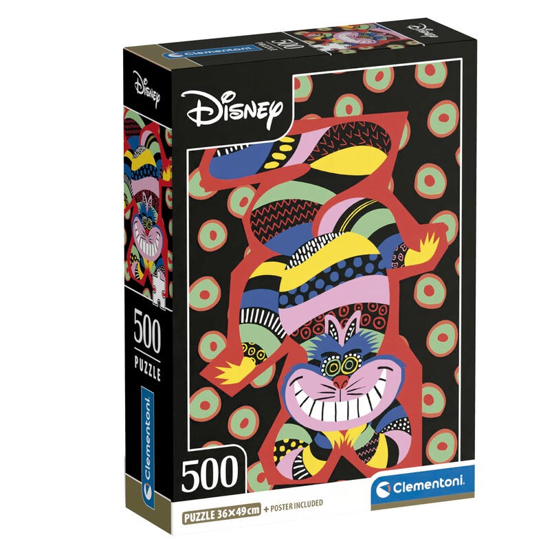 Puzzle The Cheshire Alicia en el Pais de las Maravillas Disney 500pzs