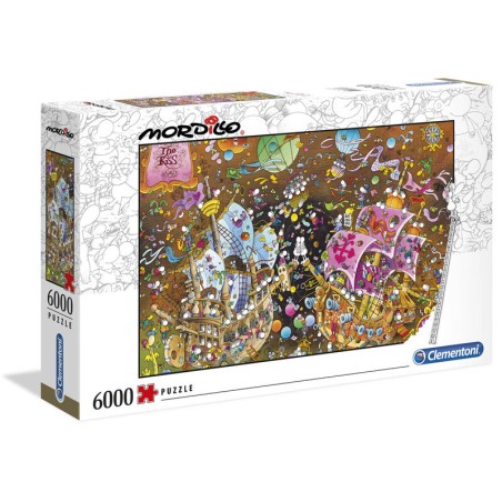 Puzzle High Quality The Kiss Mordillo 6000pzs