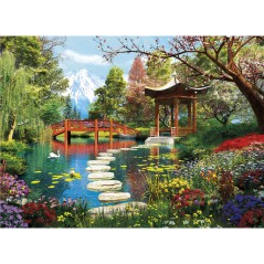 Puzzle High Quality Fuji Garden 500pzs