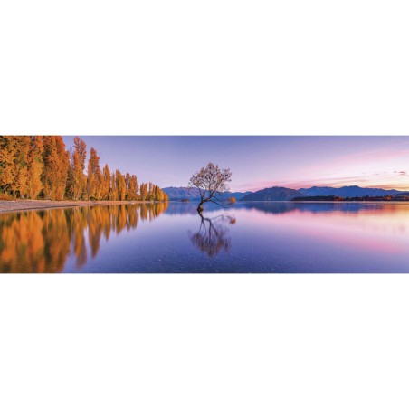 Puzzle Panorama Arbol del Lago Wakana 1000pzs