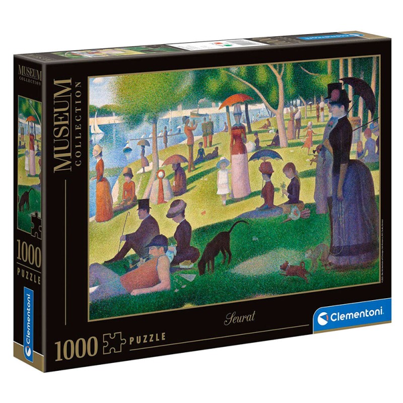 Puzzle Una Tarde de Domingo en la Isla de la Grande Jatte Musseum Collection 1000pzs